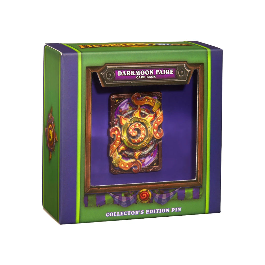 Pin Collector Hearthstone Darkmoon Faire – Dos de carte