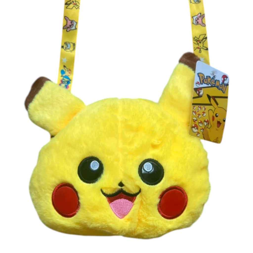 Sac bandoulière peluche Pikachu Pokémon