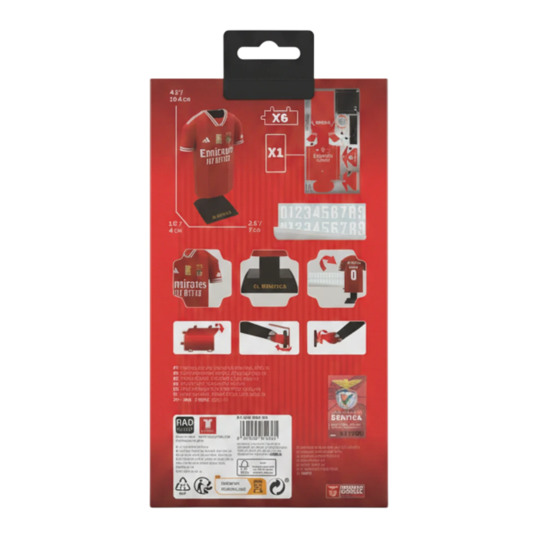 S.L. Benfica 23/24 – Maillot en métal à monter Alloy Collectors