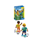 PLAYMOBIL My Life - Joueurs de football 72058 – 8 pièces