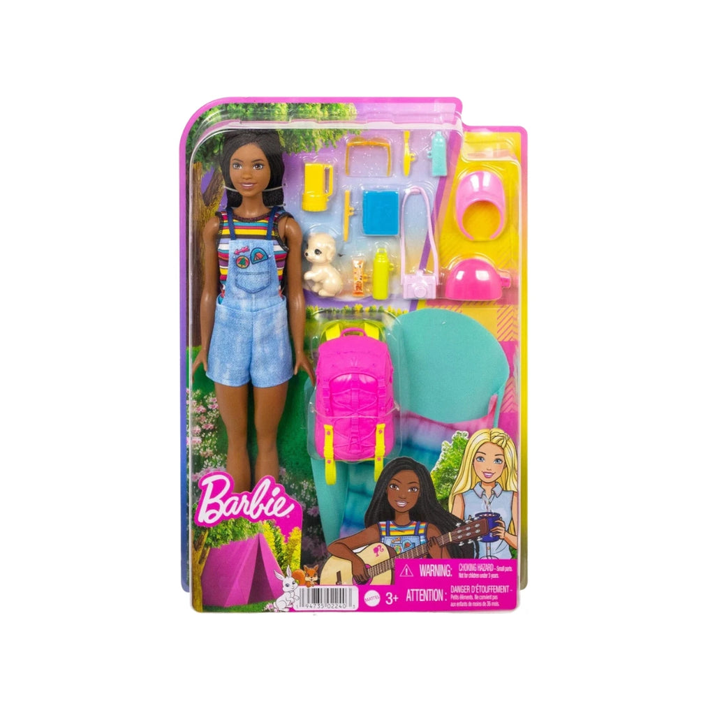 Barbie Brooklyn et son chiot - Set de camping avec accessoires