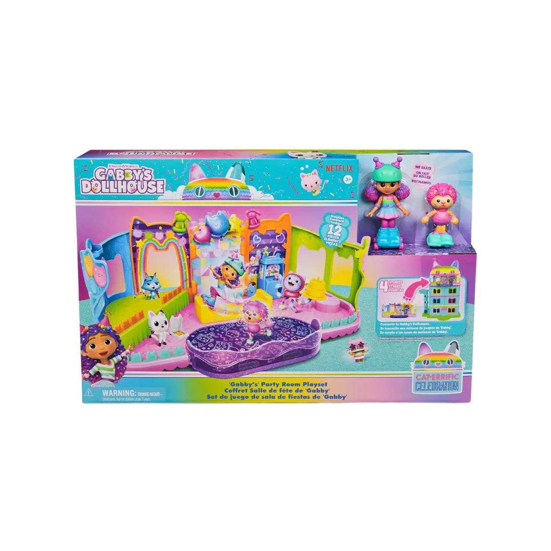 Gabby et la Maison Magique - Coffret Salle de Fête avec 2 Figurines