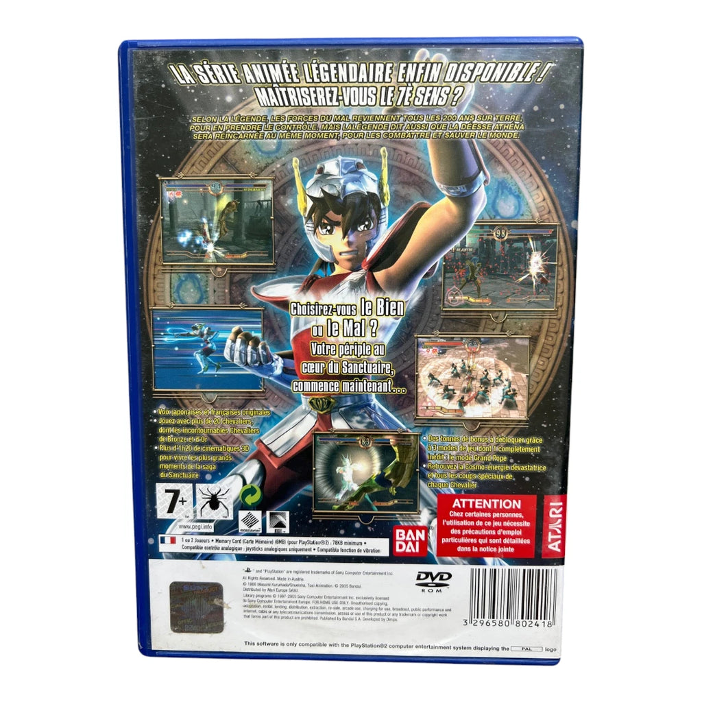 Playstation 2 -Saint Seiya Les Chevaliers du Zodiaque – Le Sanctuaire - Complet