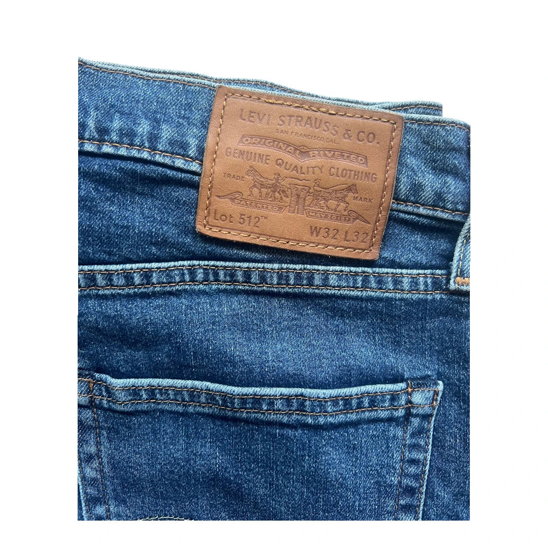 Levi’s 512 - Jean Homme Slim Taper bleu W32 L32