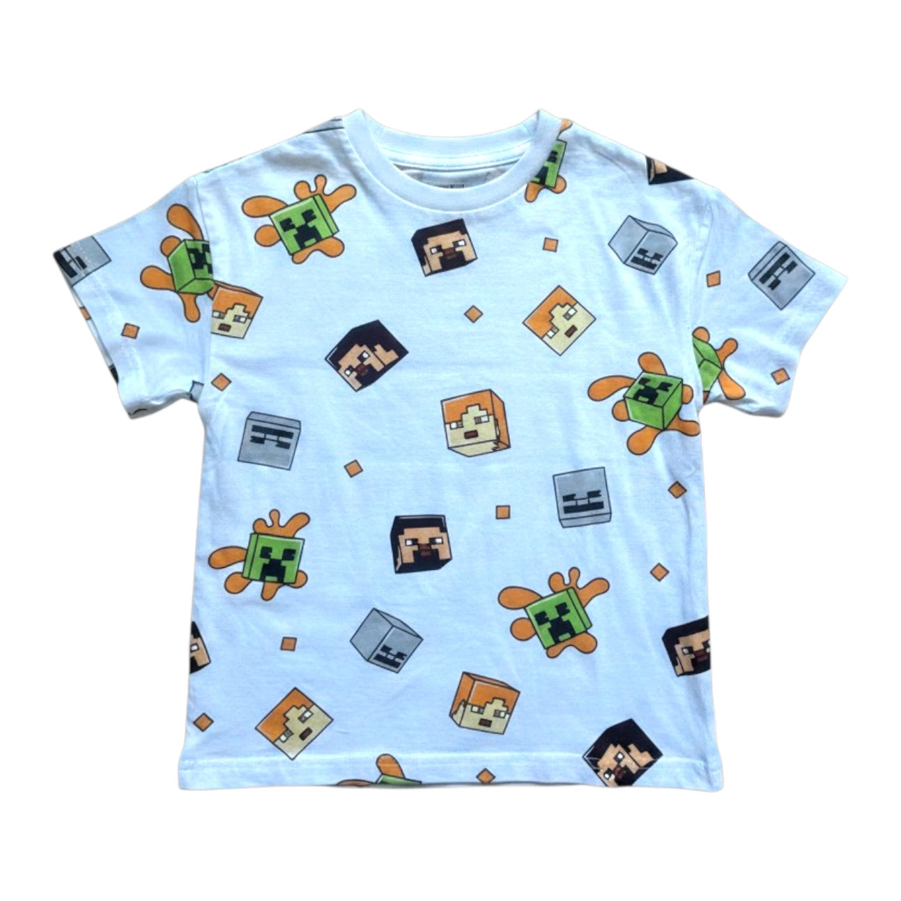 Minecraft - T-shirt enfant  – Taille 6 ans