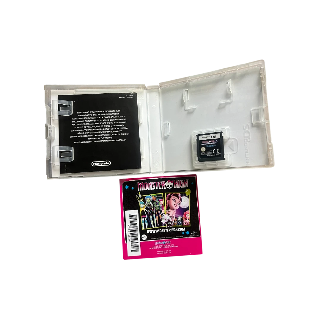 Nintendo DS - Monster High  Course de Rollers Monstrueuse
