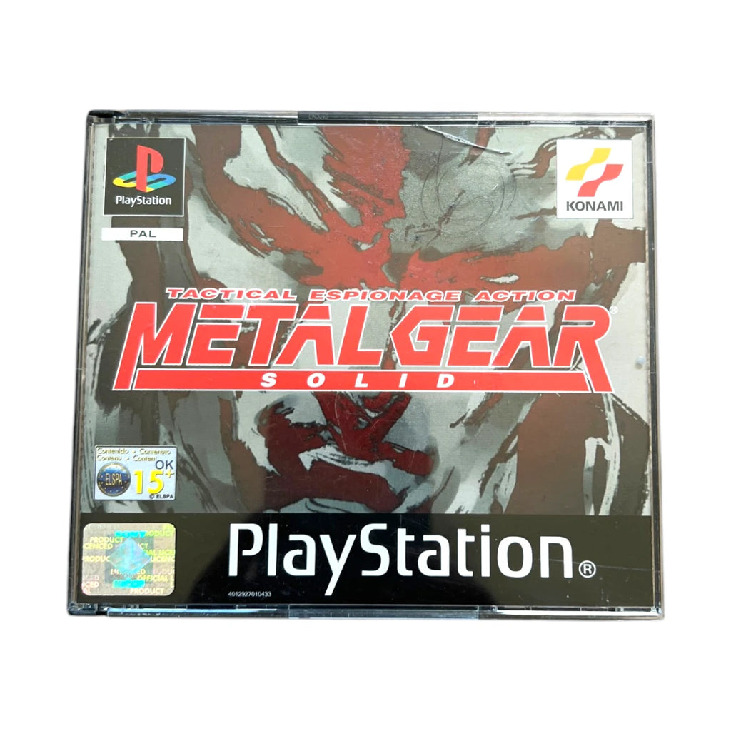 PlayStation PS1 - Metal Gear Solid - 2 CD