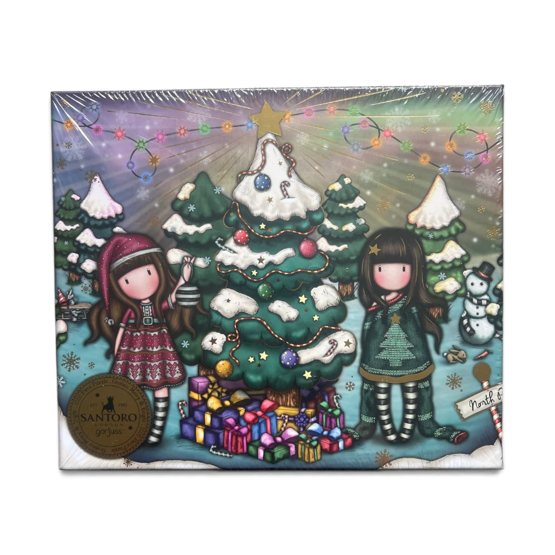 Puzzle Gorjuss Merry & Bright Noël – 1000 pièces
