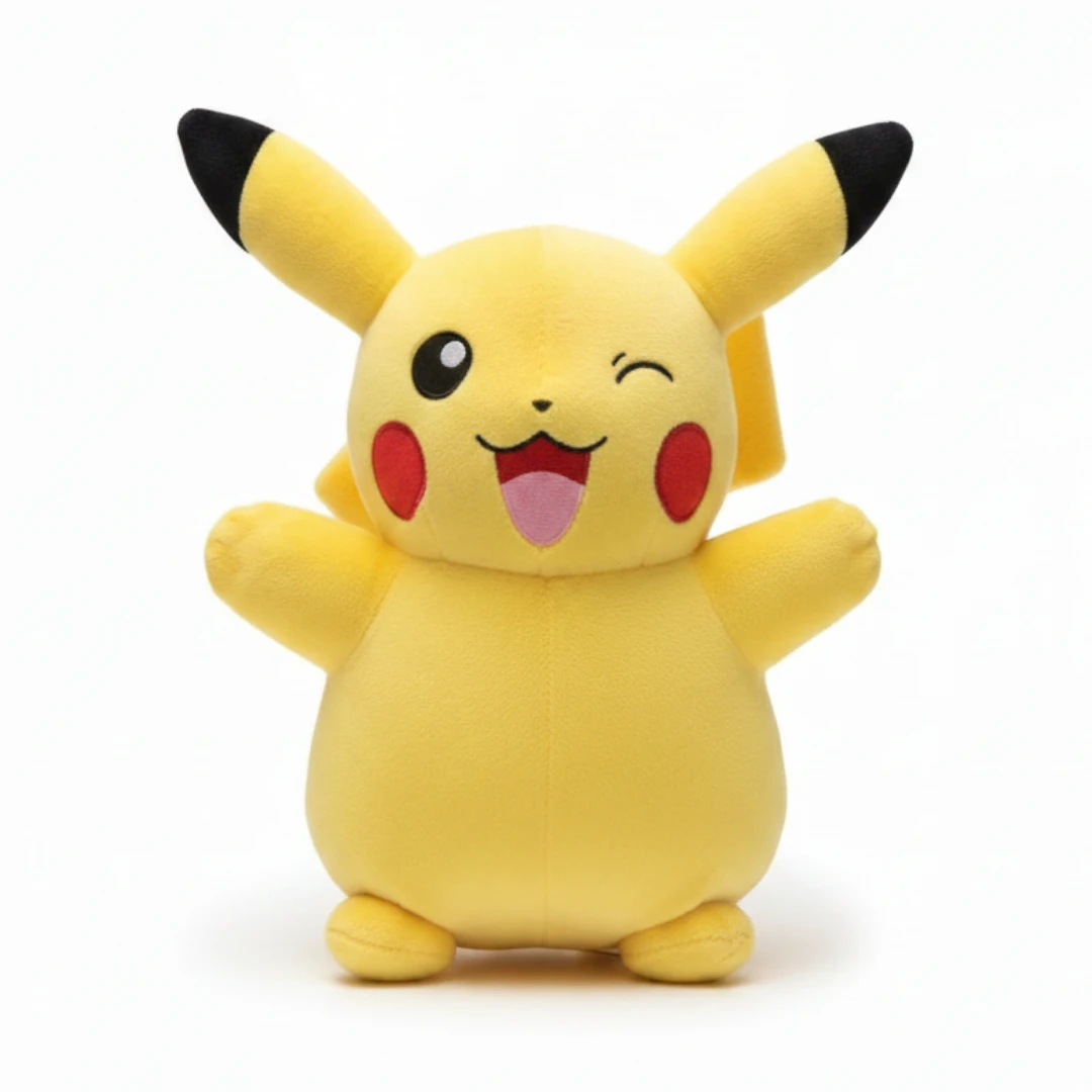 Pokémon - Peluche Pikachu - 20 cm