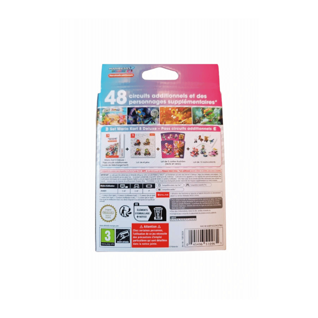 Nintendo Switch :  Pass de 48 Circuits additionnels pour Mario Kart 8 Deluxe