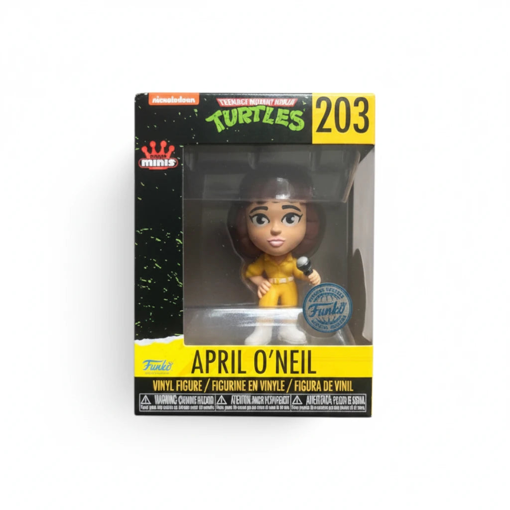 Funko Minis Tortues Ninja - Figurine April O'Neil #203 - 6 cm