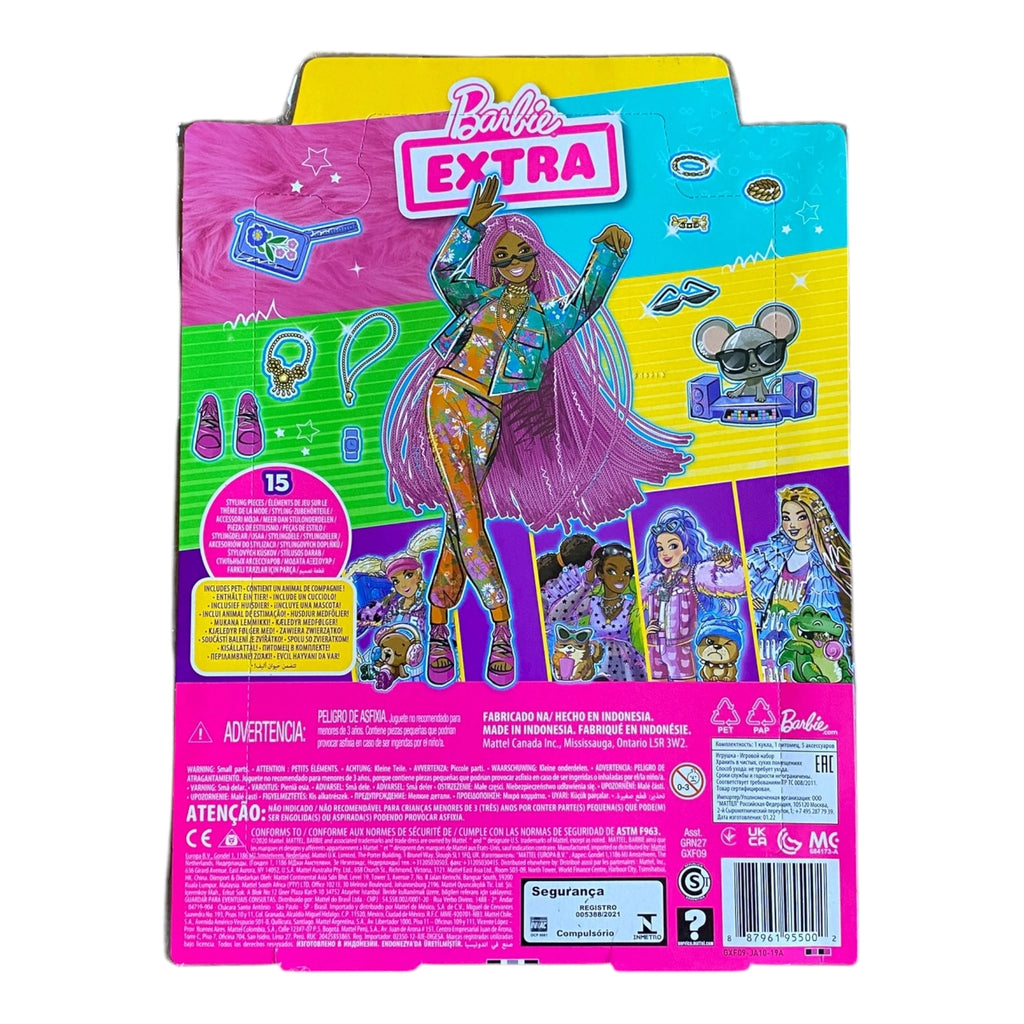 Barbie Extra n°10 – Poupée avec Accessoires - Édition Originale Mattel