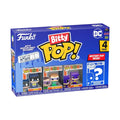 Funko Bitty Pop - Pack de 4 figurines : Batman, Riddler, Batgirl & Mystery