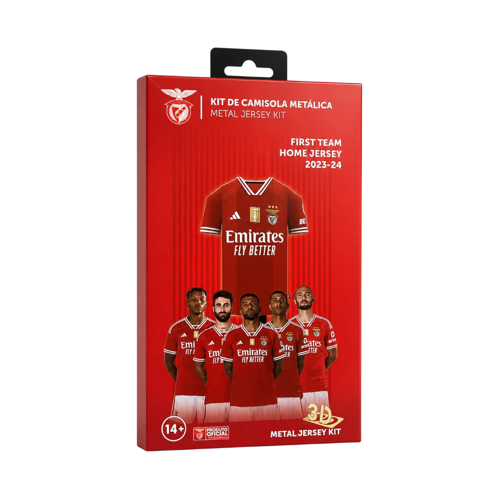 S.L. Benfica 23/24 – Maillot en métal à monter Alloy Collectors