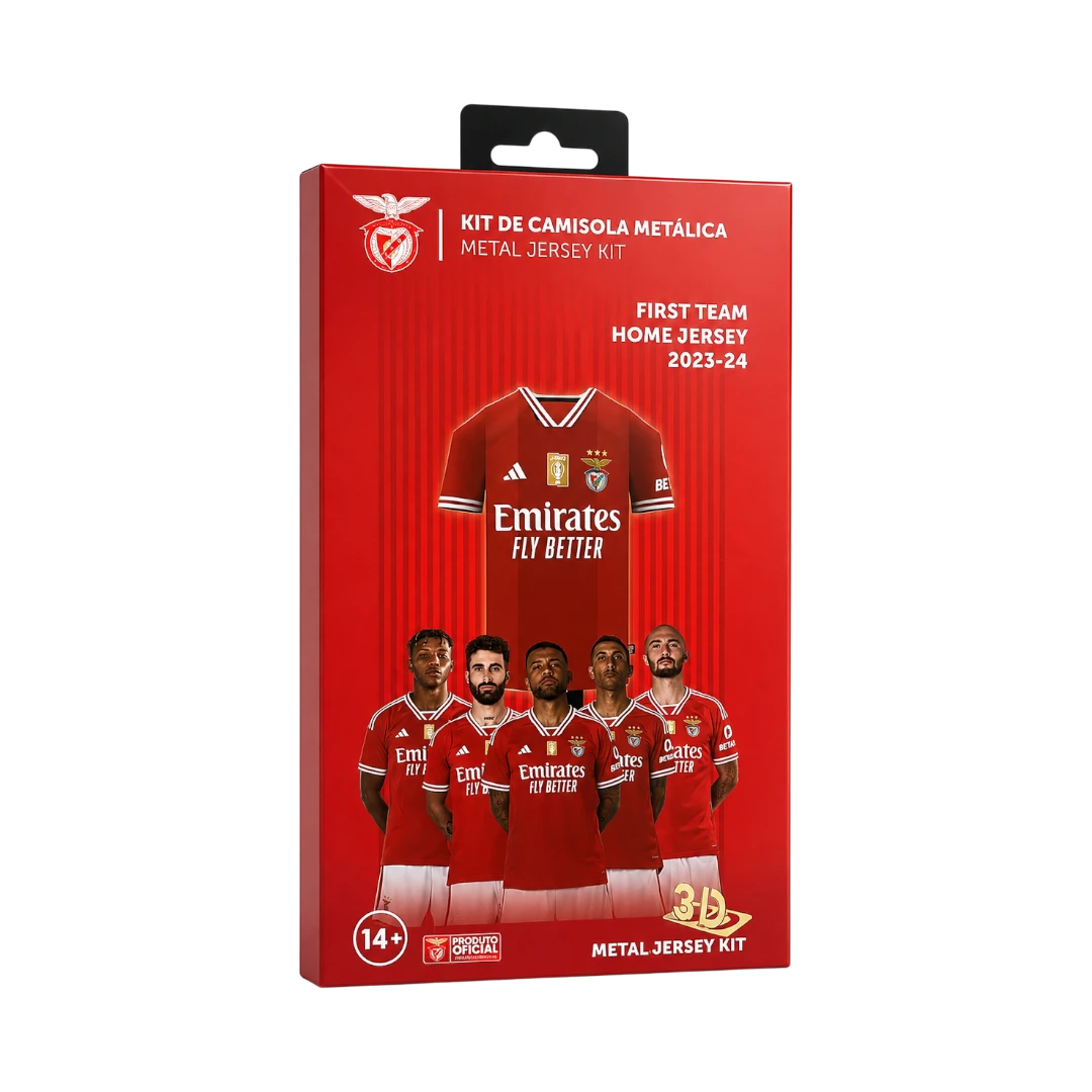 S.L. Benfica 23/24 – Maillot en métal à monter Alloy Collectors