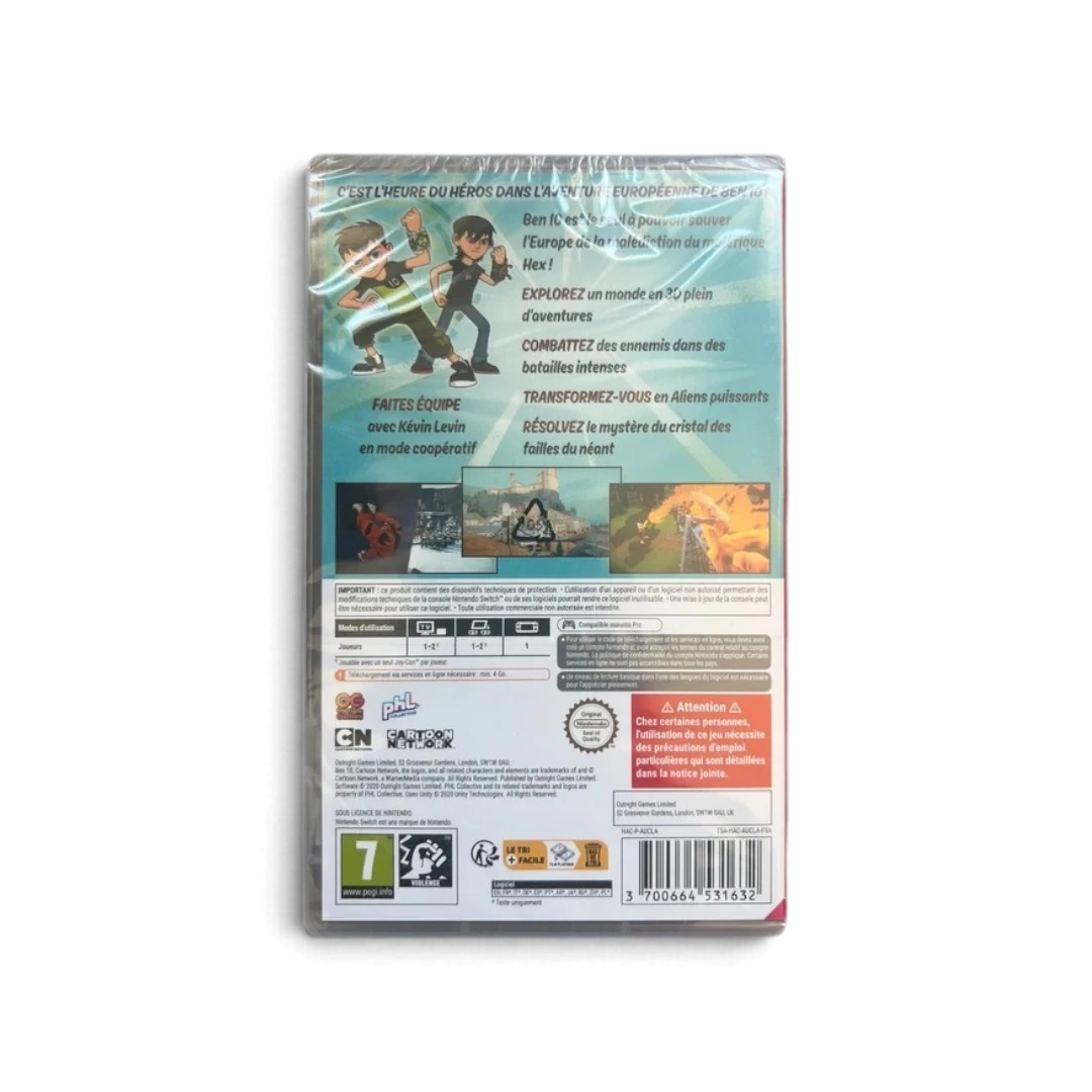 Nintendo Switch - Ben 10 – La chasse aux pouvoirs