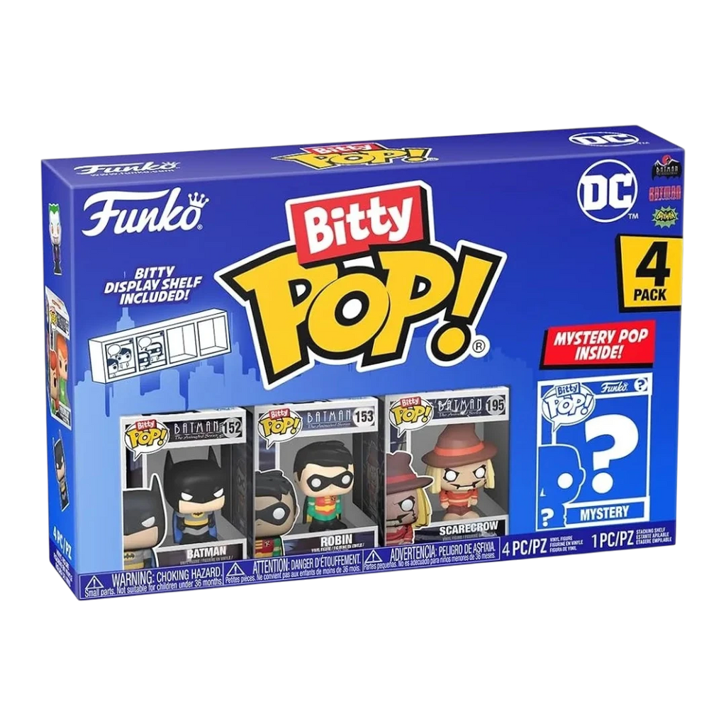 DC Comics – Pack de 4 figurines