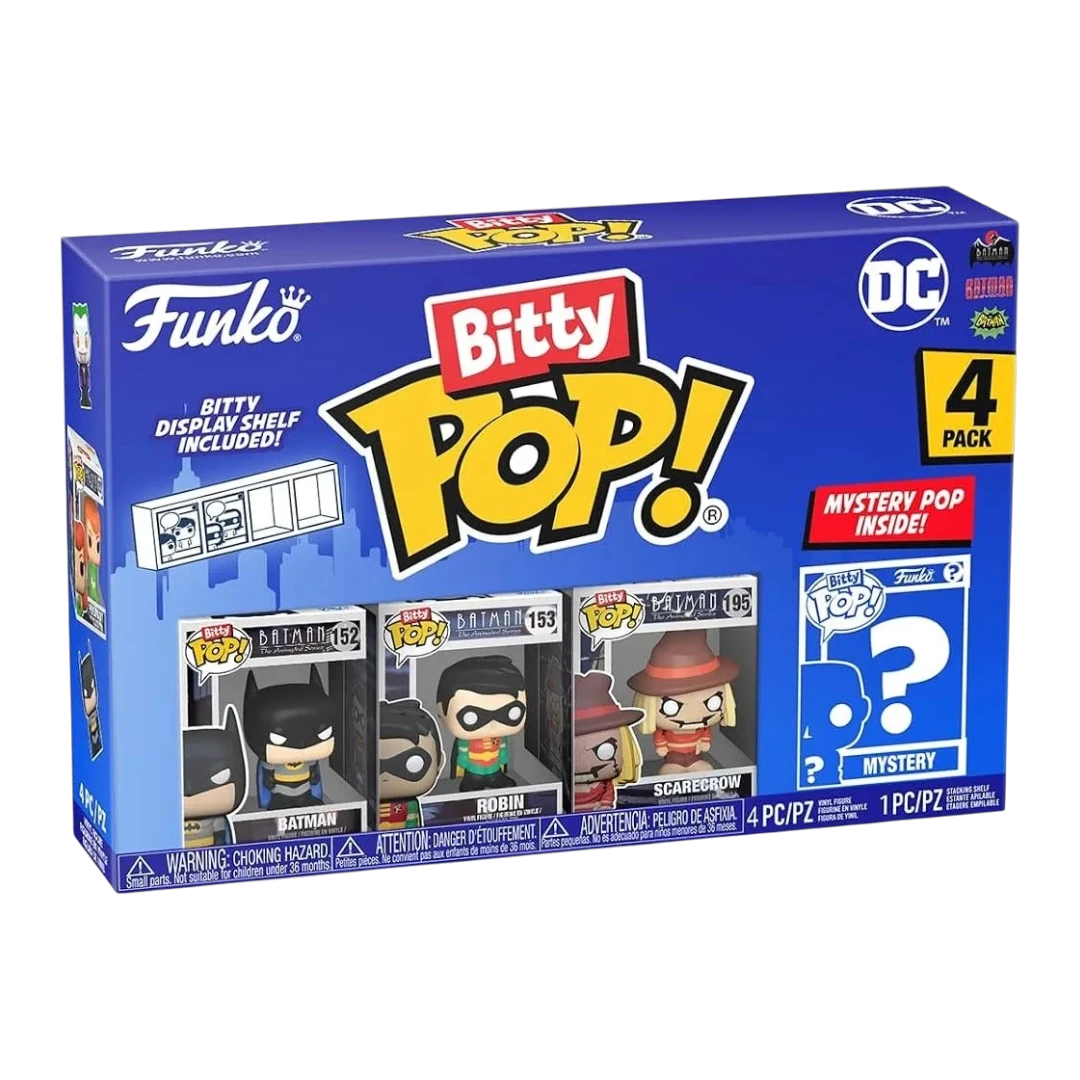 DC Comics – Pack de 4 figurines