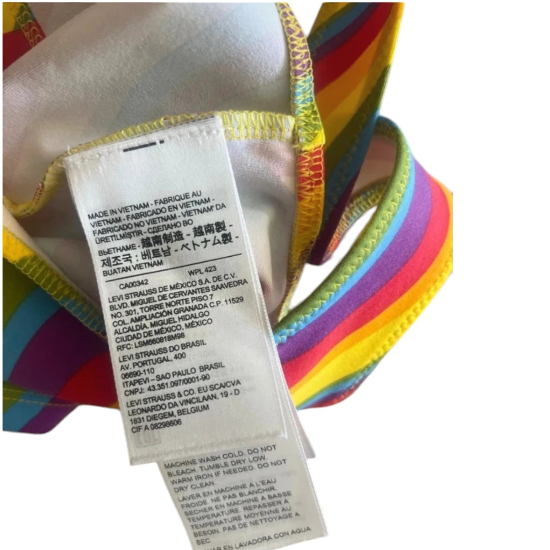 Levi’s - Brassière Pride arc-en-ciel multicolore