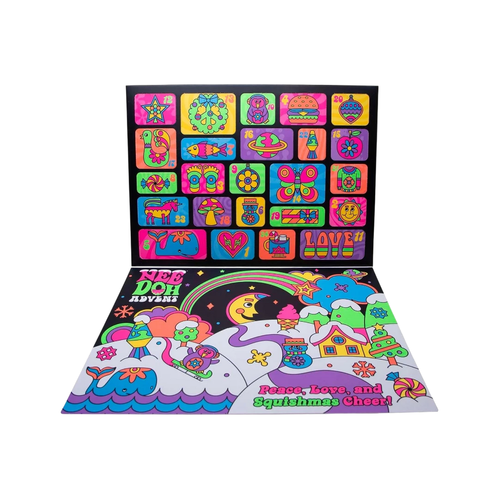 NeeDoh - Calendrier de l’Avent - 24 surprises sensorielles