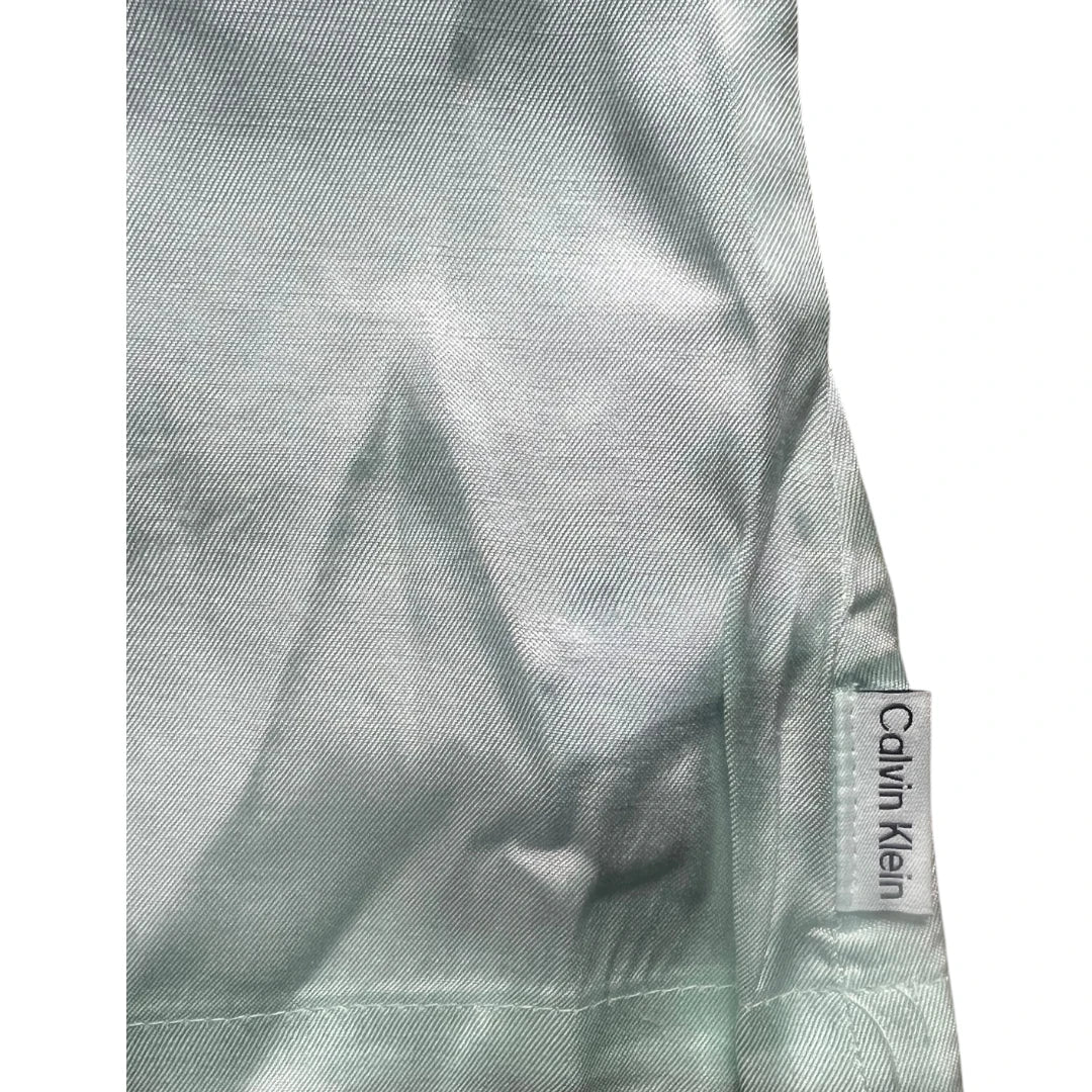 Calvin Klein - Débardeur Femme satin vert pastel