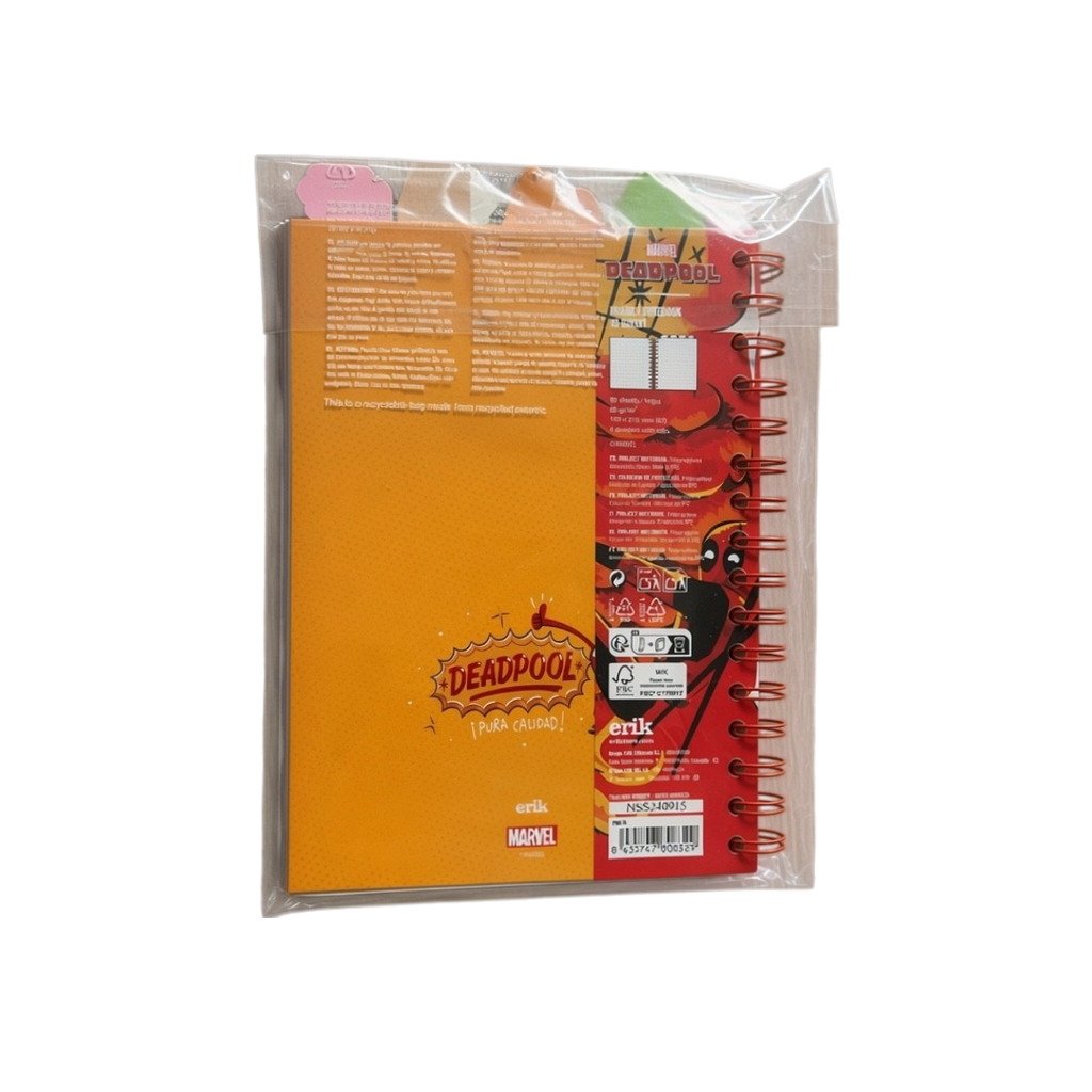 Carnet Deadpool Project Notebook A5 – Chimichangas