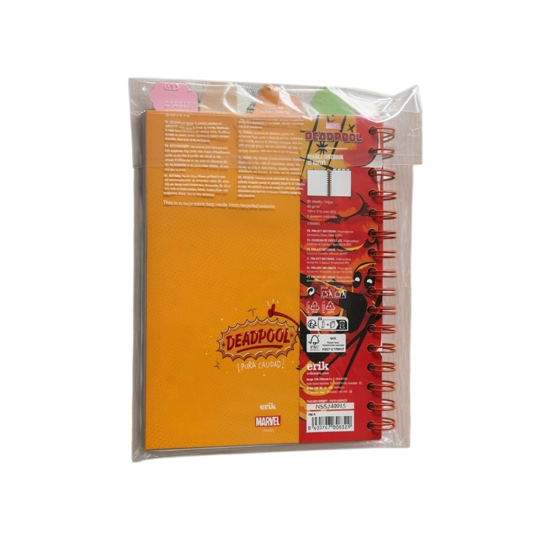 Carnet Deadpool Project Notebook A5 – Chimichangas