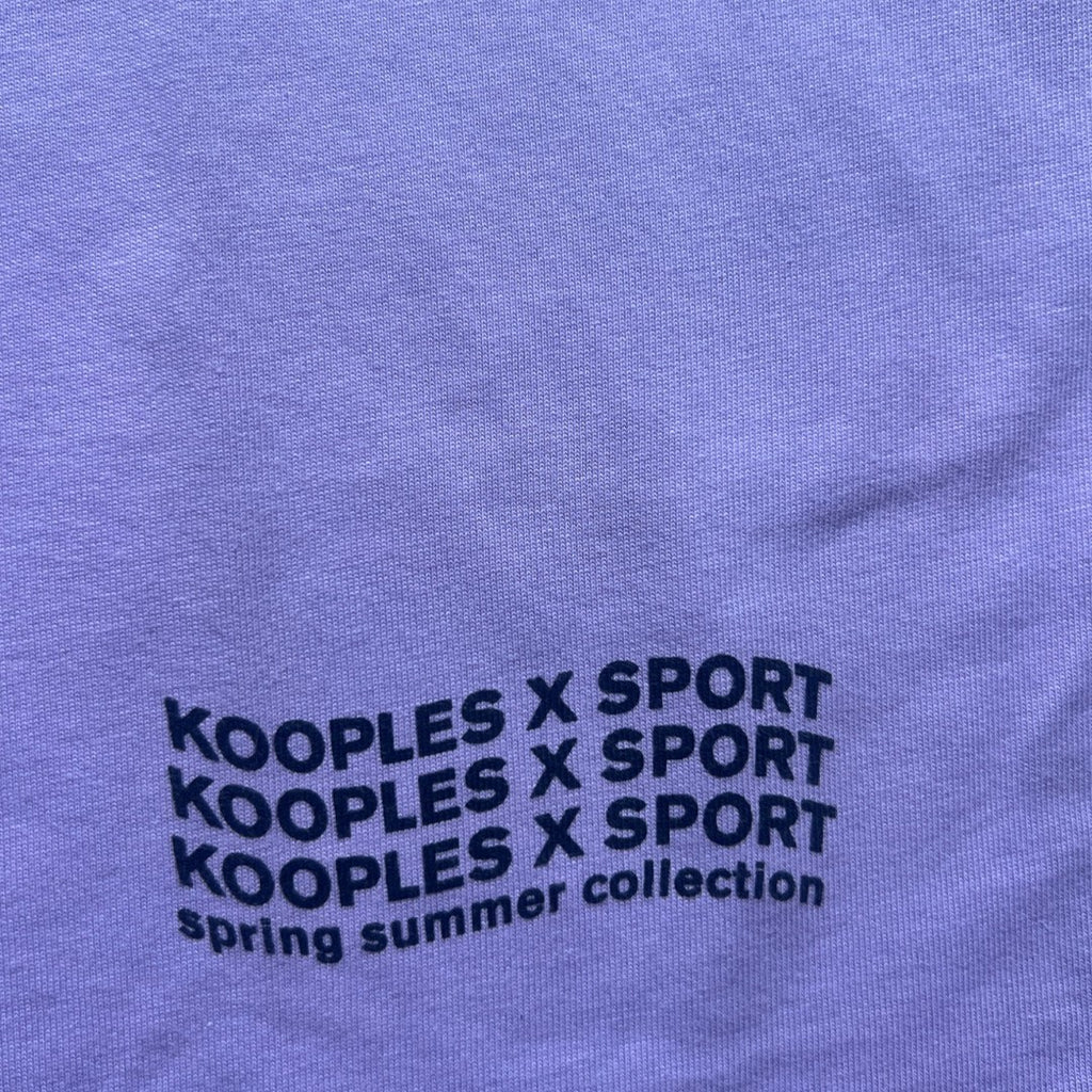 The Kooples Sport - T-shirt violet lavande Homme - Taille 2