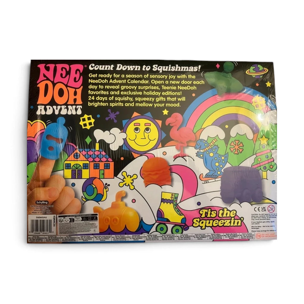 NeeDoh - Calendrier de l’Avent - 24 surprises sensorielles