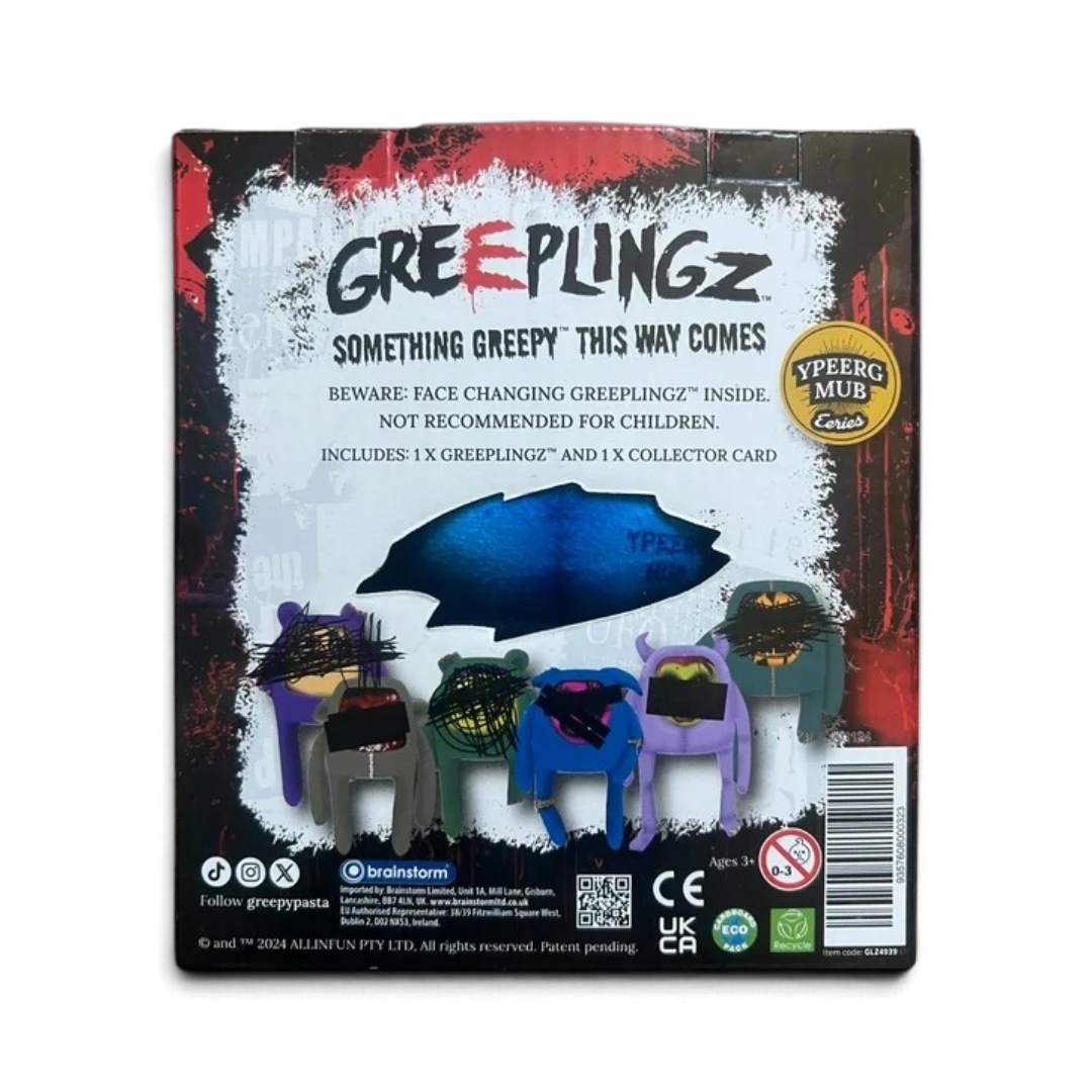GREEPLINGZ Greepy Bum – Peluche de collection YPEERG MUB
