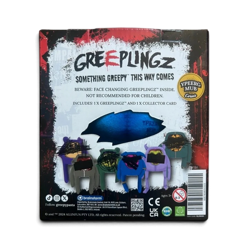 GREEPLINGZ Greepy Bum – Peluche de collection YPEERG MUB