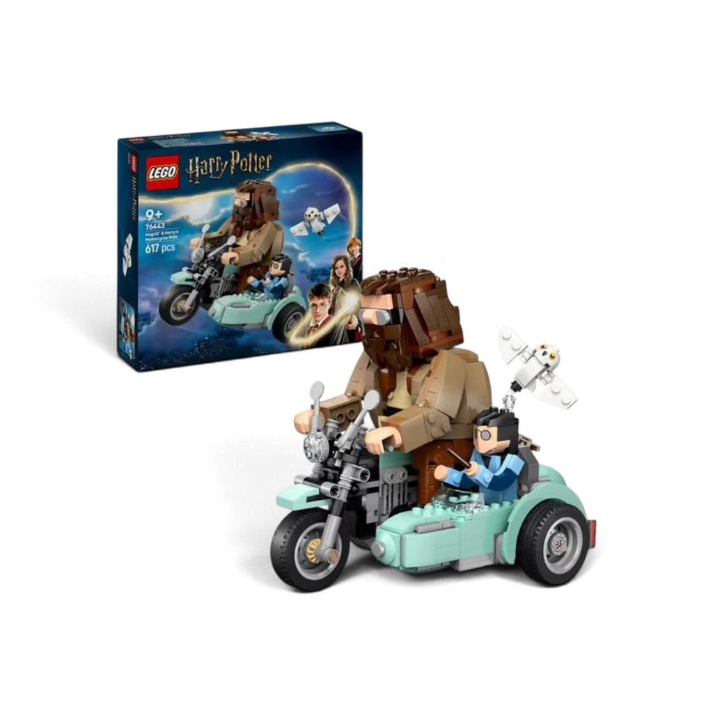 LEGO - Harry Potter  La balade en moto de Hagrid et Harry – 76443