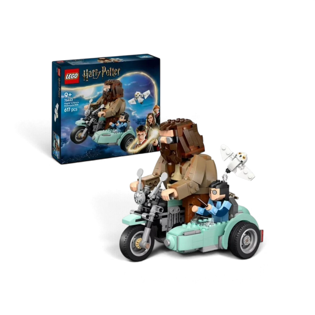 LEGO - Harry Potter  La balade en moto de Hagrid et Harry – 76443
