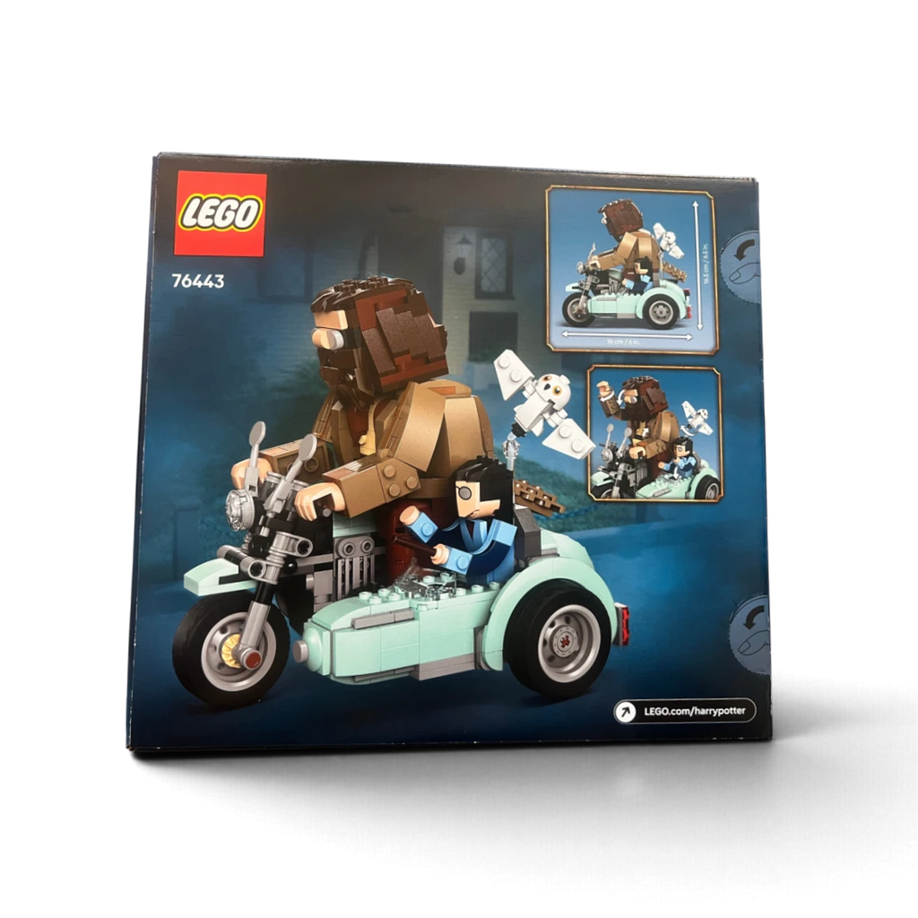 LEGO - Harry Potter  La balade en moto de Hagrid et Harry – 76443