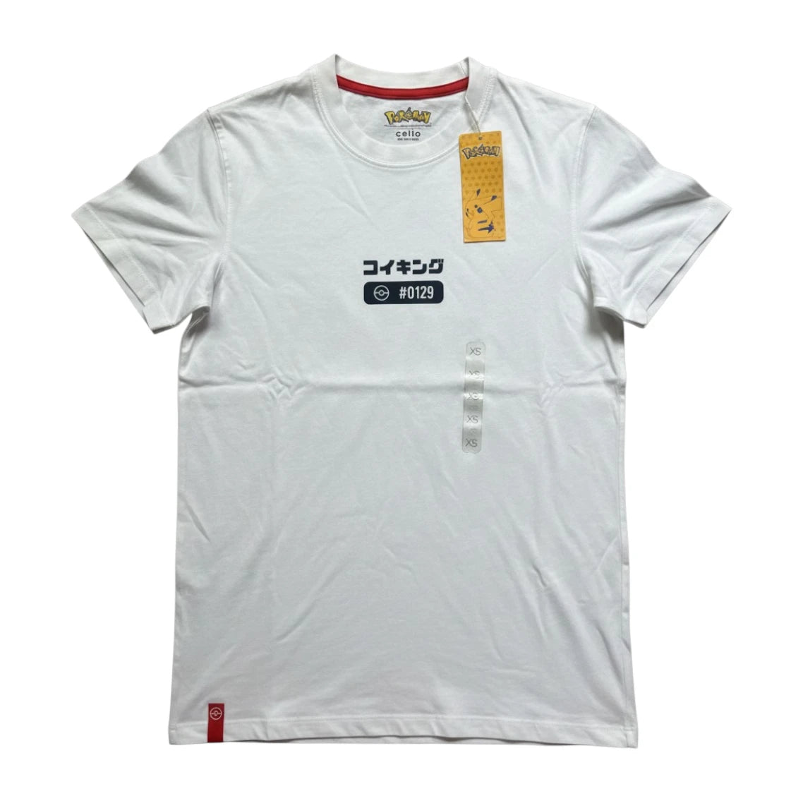Pokémon x Celio - T-shirt Magicarpe Cool Today Blanc