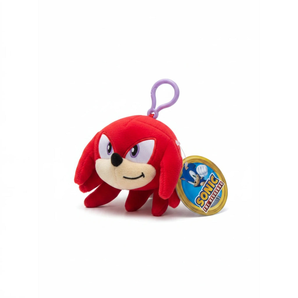 Sonic the Hedgehog - Porte-clés Peluche Knuckles - 8 cm