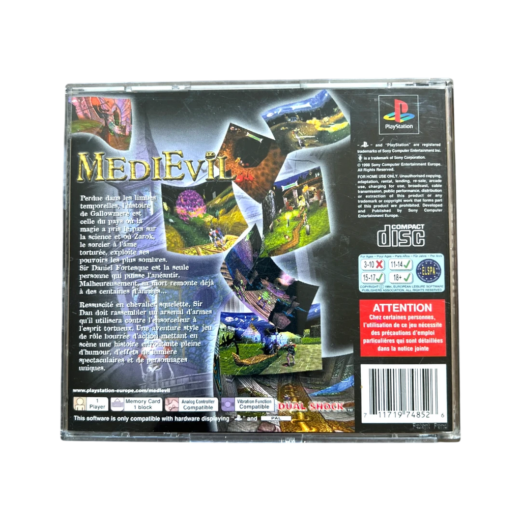 Playstation 1  - MediEvil