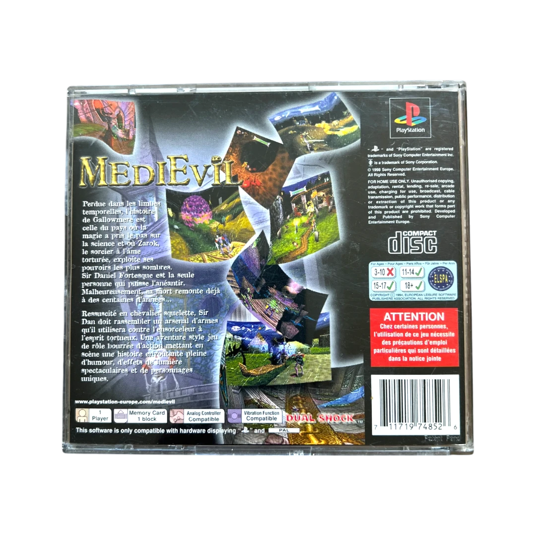 Playstation 1  - MediEvil