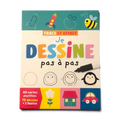 Je dessine pas à pas – 70 dessins – Coffret créatif