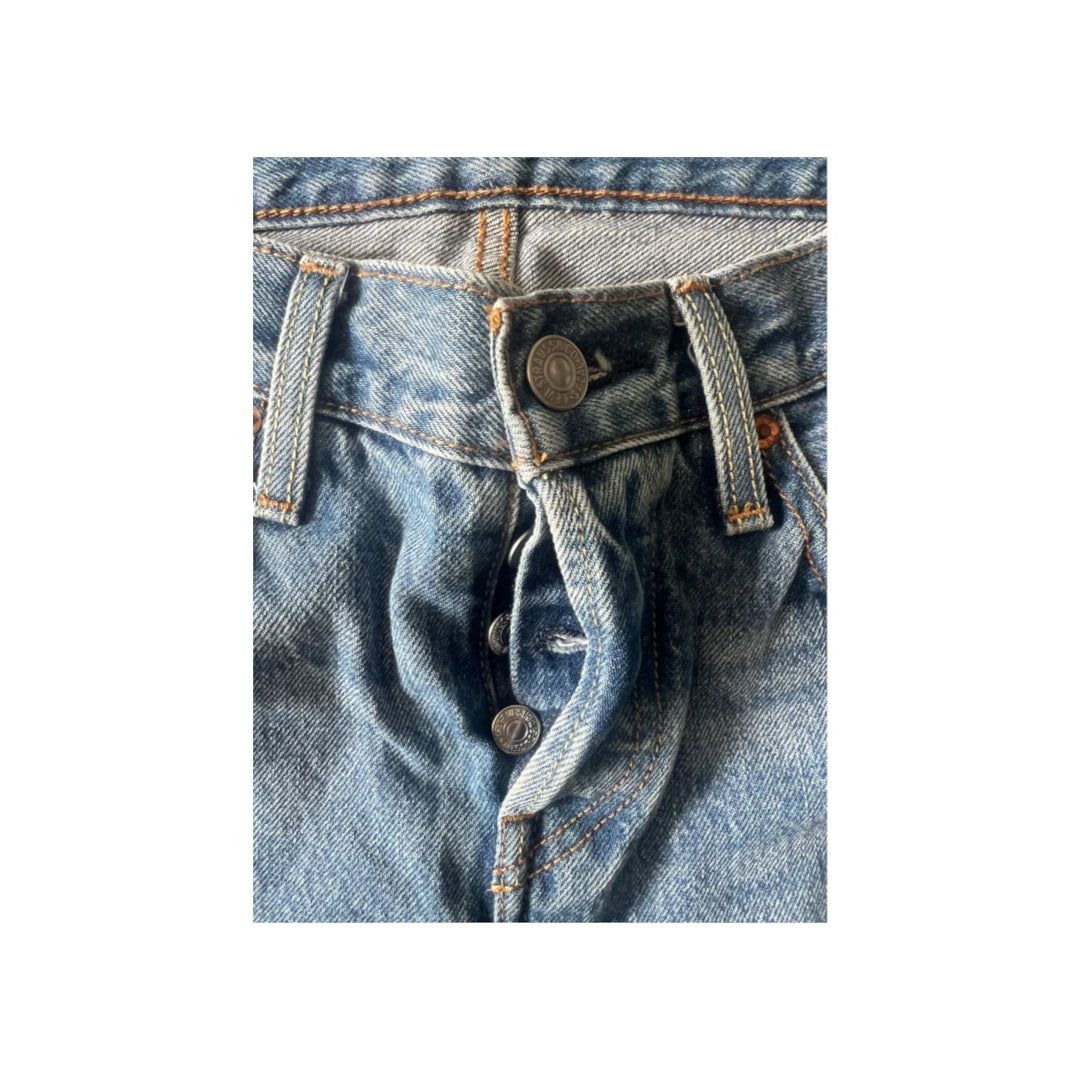 Levi's 501T – Jean Femme Brodé Roses W27 L26