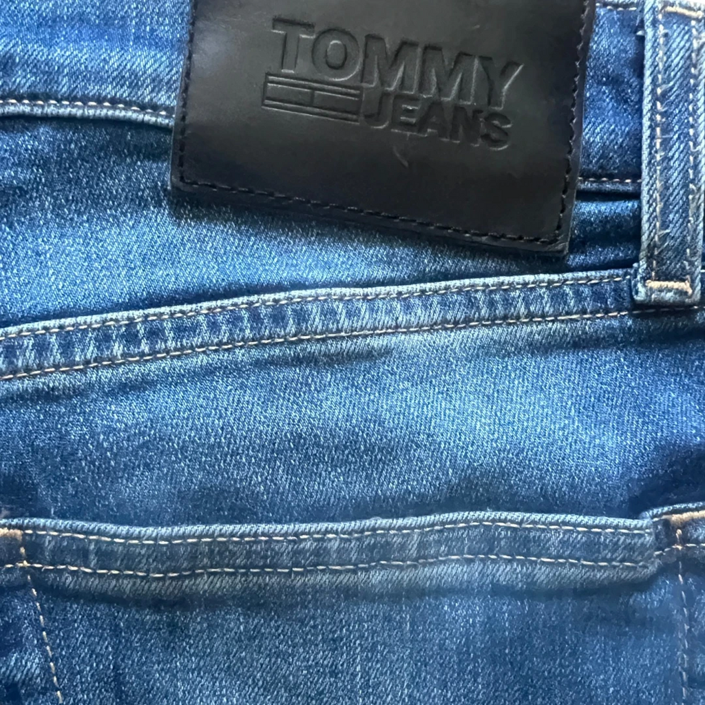 Tommy Jeans - Jean homme Austin Slim Tapered bleu – W29 L34