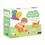 Tout-petit Montessori – Mes fruits et légumes en feutrine