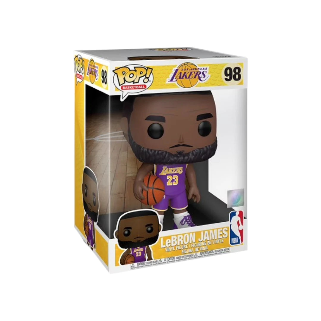 Figurine Jumbo Los Angeles Lakers n°98 - Lebron James - 25 cm