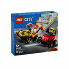 LEGO City 60458 Pizza contre camion de pompiers