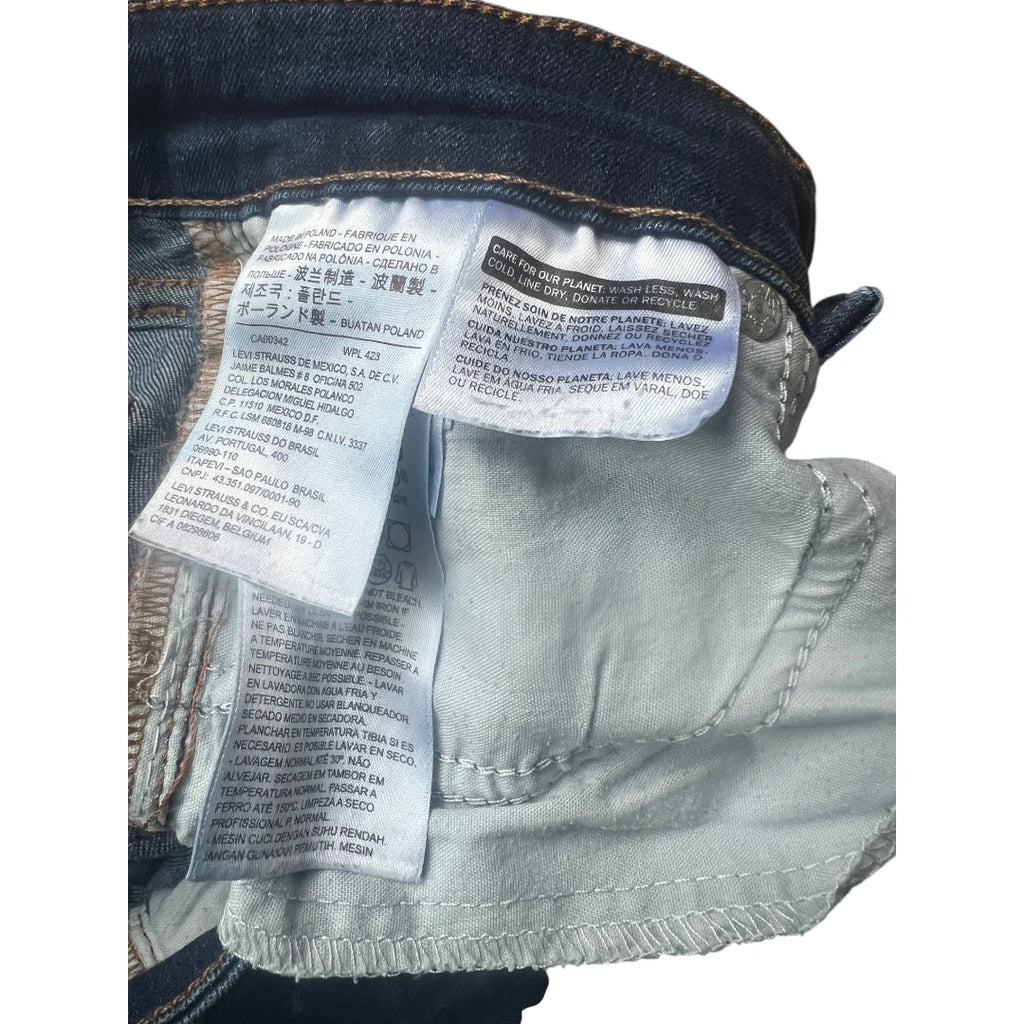 Levi’s 712 - Jean Femme Slim bleu foncé – W26 L32