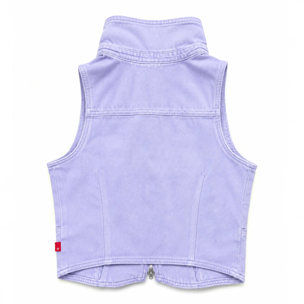 Levi's - Veste sans manches lilas zippé – Femme