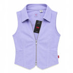 Levi's - Veste sans manches lilas zippé – Femme