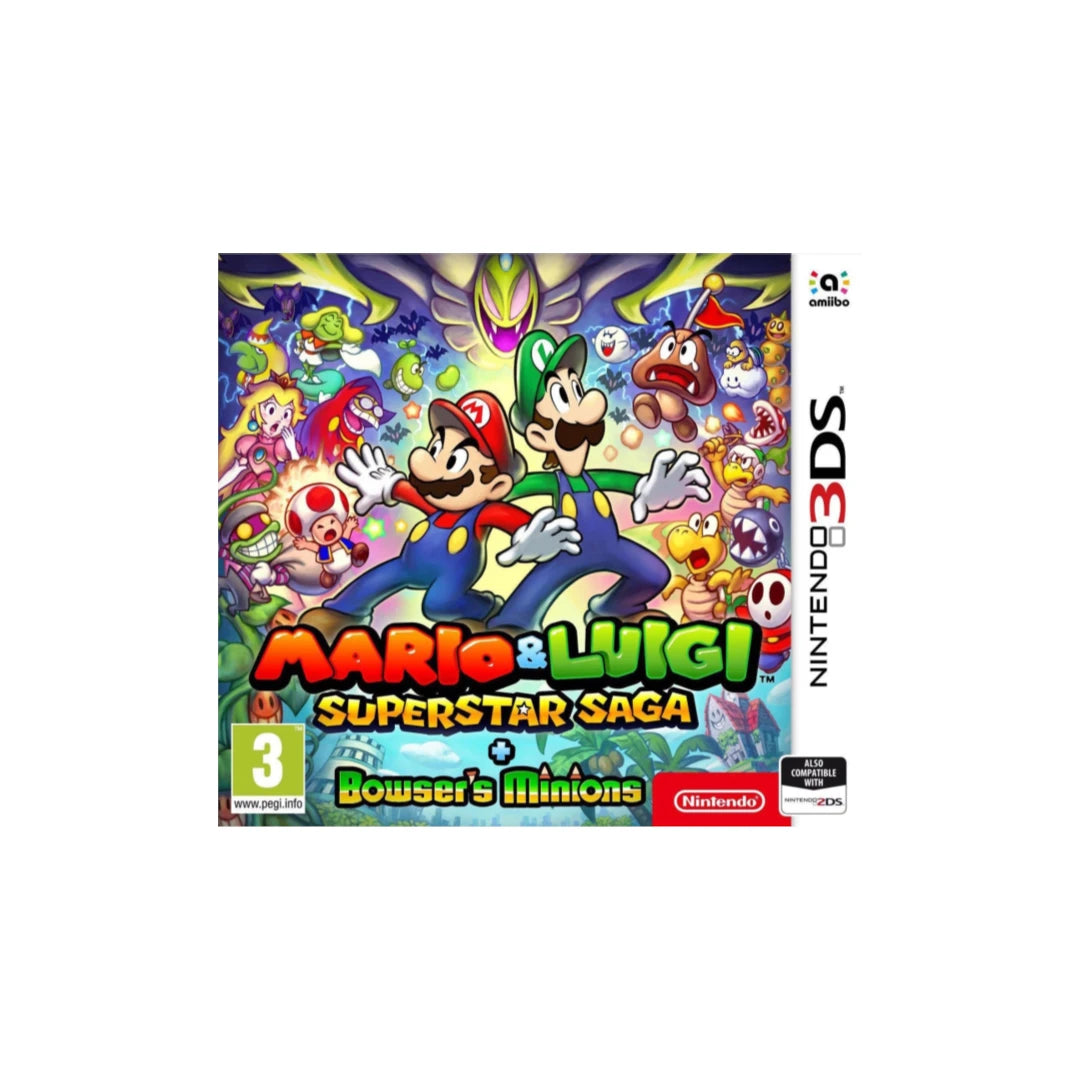Nintendo 3DS - Mario & Luigi Superstar Saga + Les Sbires de Bowser
