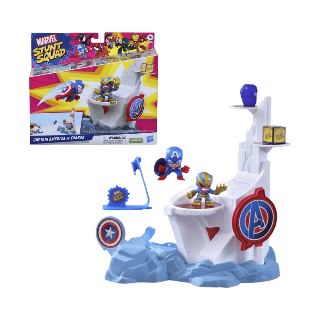 Marvel Stunt Squad – Captain America vs Thanos