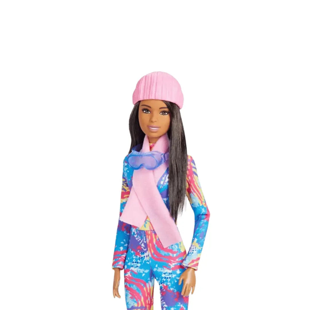 Barbie "You Can Be Anything" - Mattel - Poupée, Luge & Tenue Hiver